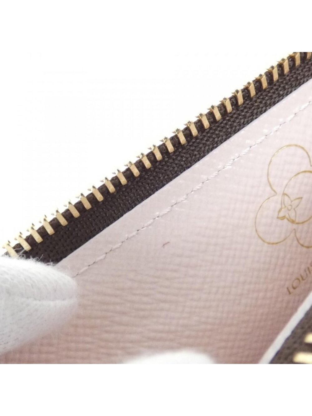 Louis Vuitton Monogram Card Case Romy Coin Purse - Picture 6 of 7